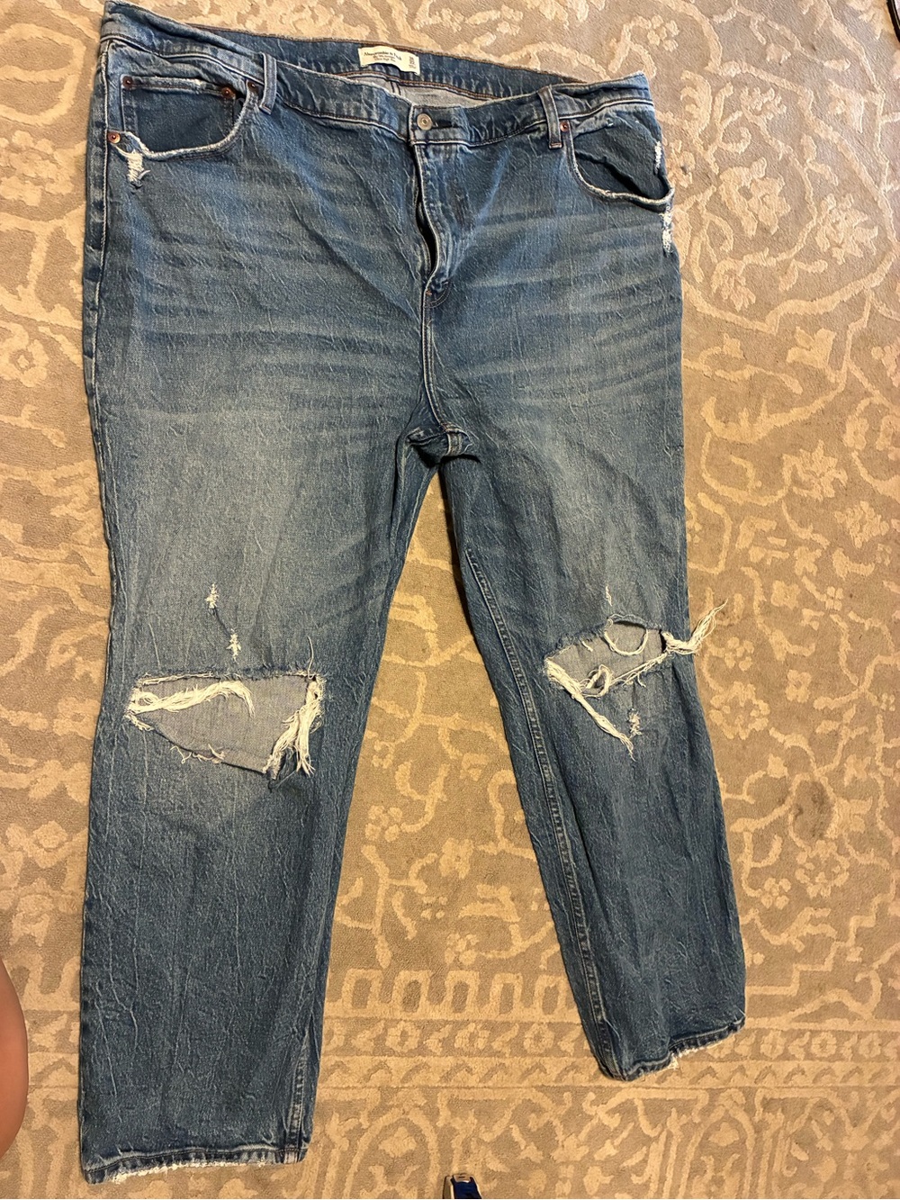 Abercrombie & Fitch Light Blue Denim Jeans